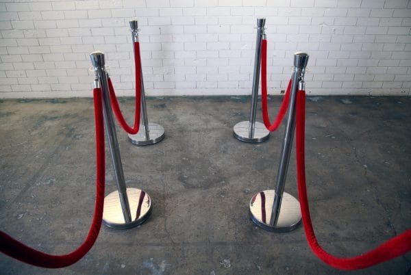 BOLLARDS 01_resize Six stylish bollards from RSVP Event Hire in Perth, creating an elegant entrance for your next event.