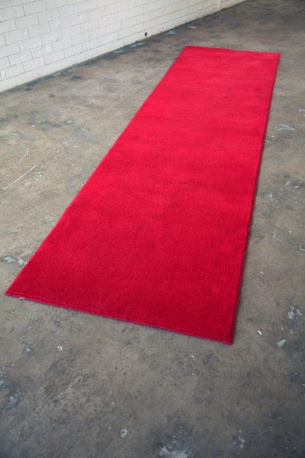 RED CARPET 01_resize A beautiful 3-metre red carpet adorns the room, ready for hire from RSVP Event Hire in Perth for your special event.