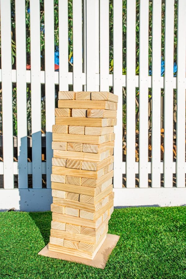 jenga-opt-1600px Giant Jenga - available for hire from Perth's own RSVP Event Hire